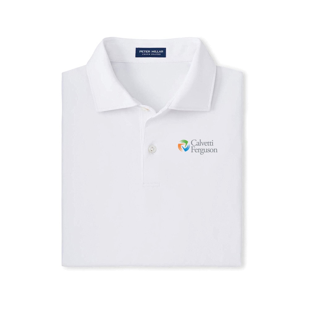 Peter Millar Men's Performance Solid Jersey Polo